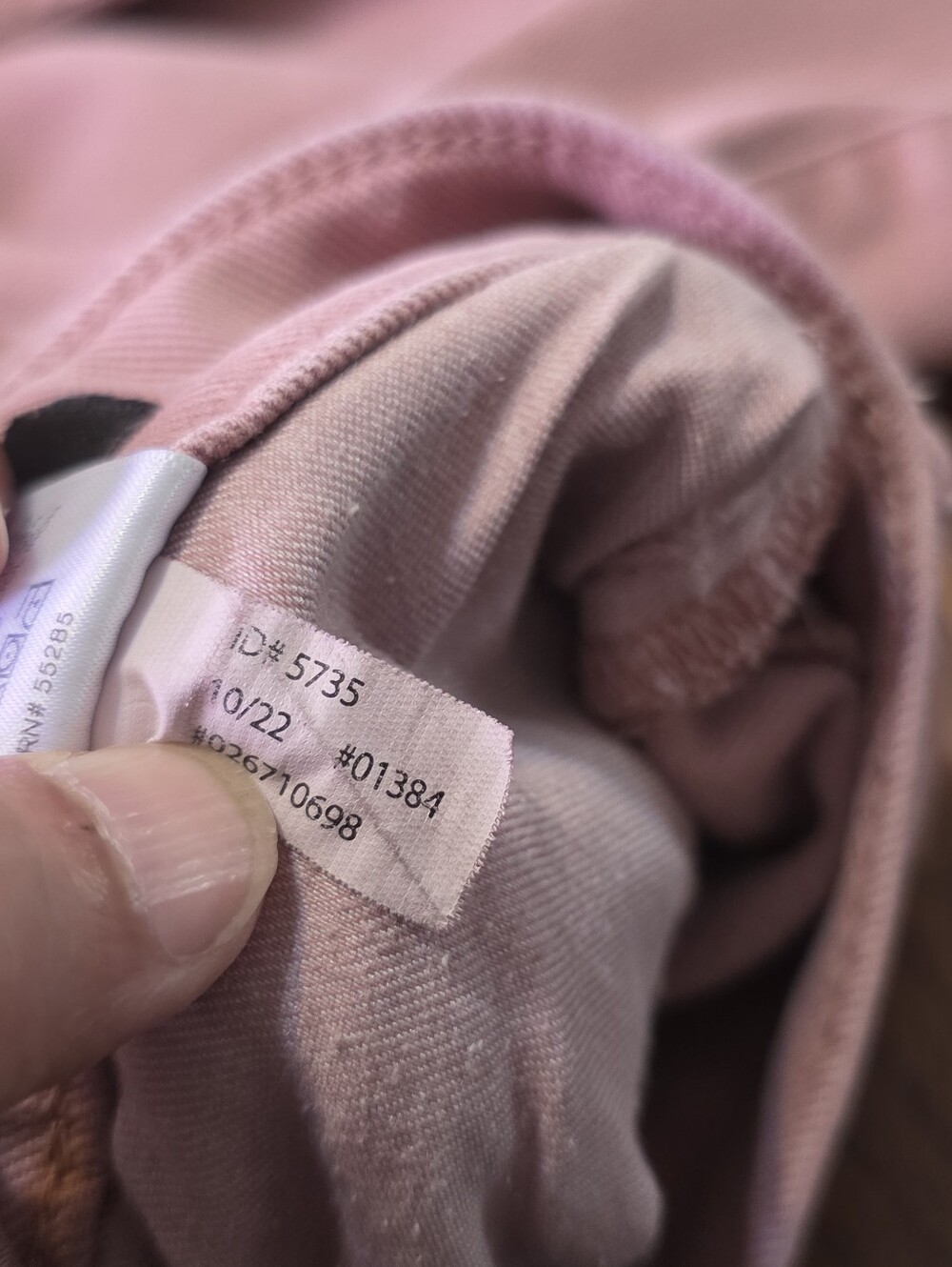 Express High Rise Straight Ankle Jeans Dusty Rose Size 8 - Picture 11 of 12